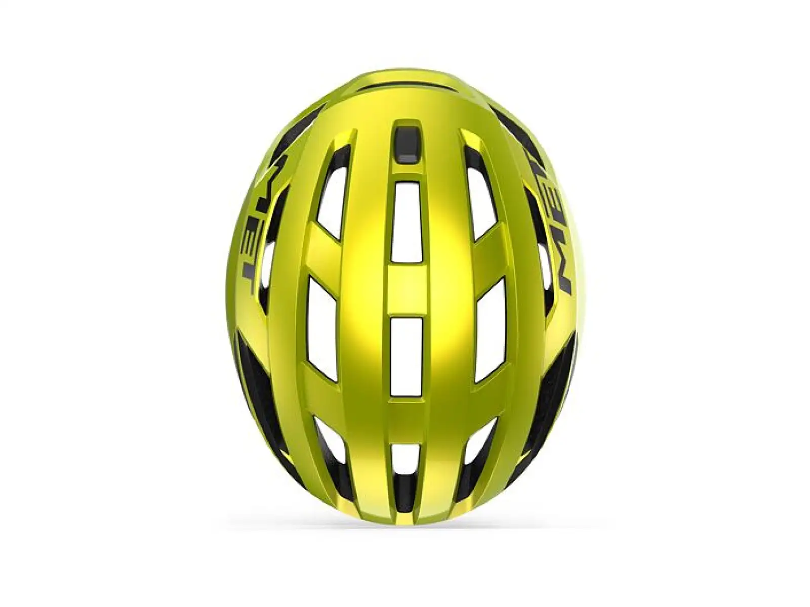 MET Vinci MIPS prilba Lime Yellow Metallic/Glossy