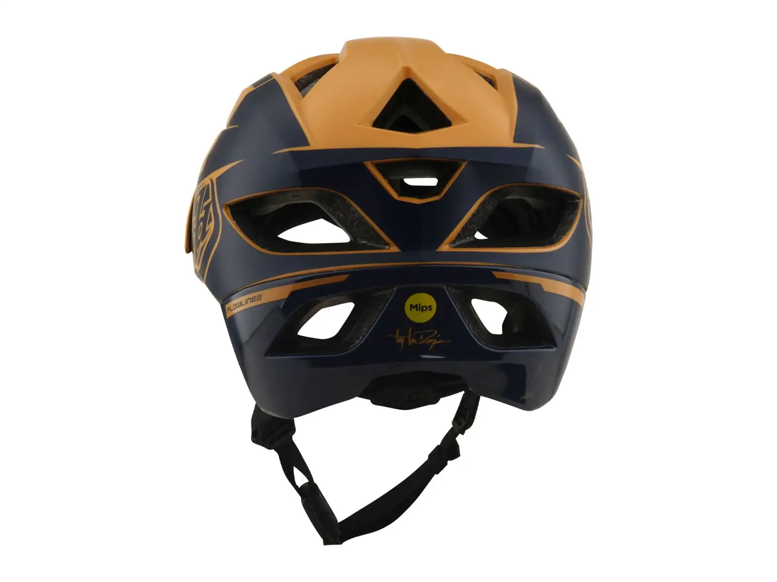 Troy Lee Designs Flowline SE MIPS prilba Hydro Mustard / Black Iris