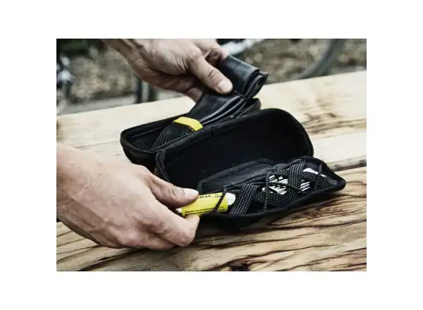 Topeak Cagepack rámová taška na náradie 0,75 l čierna/žltá