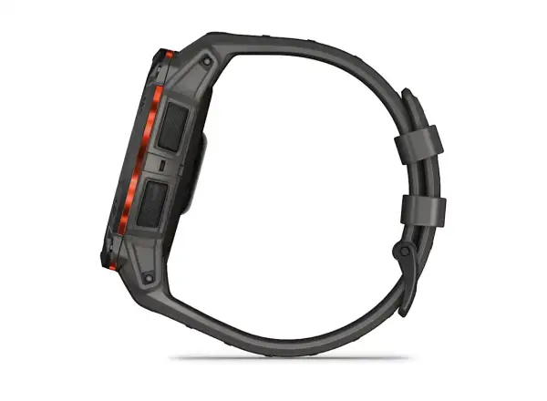 Garmin Instinct 3 Solar 50 mm inteligentné hodinky Black/Charcoal remienok