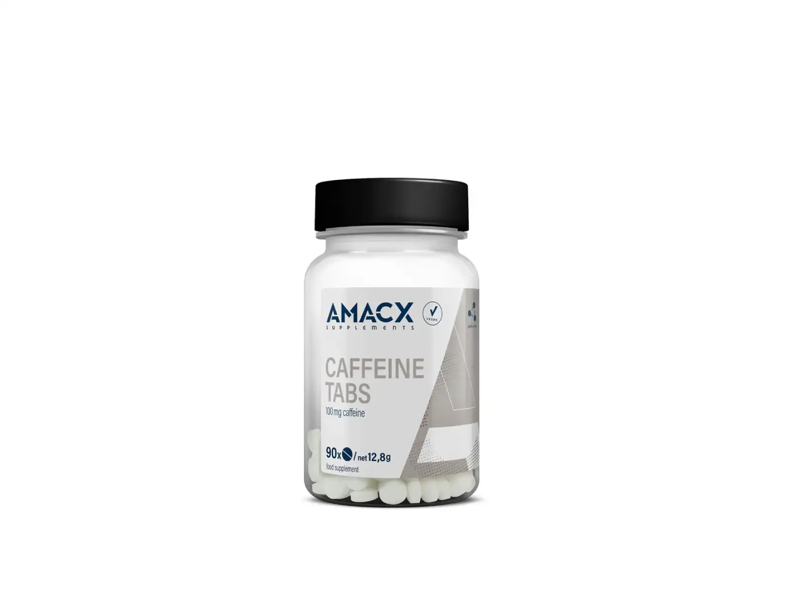 Amacx Caffeine tabs kofeínové tablety 90 tabliet
