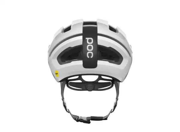 POC Omne Air MIPS prilba Hydrogen White/Uranium Black Matt/Logo