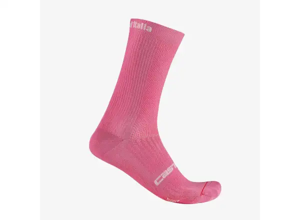 Castelli Giro d'Italia 18 cyklistické ponožky Rosa
