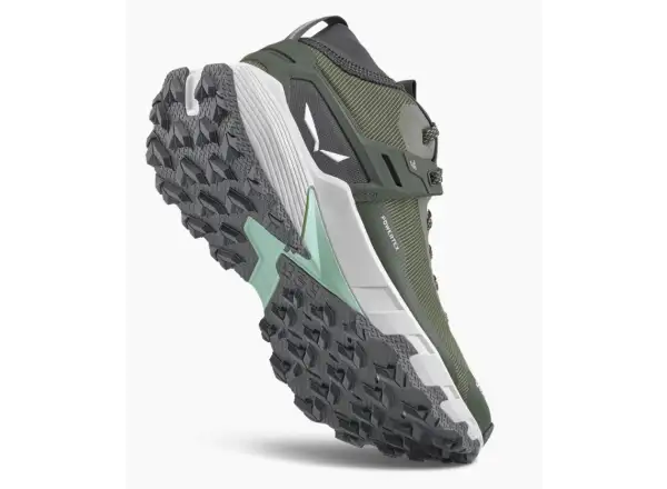 Salewa Pedroc 2 MID PTX dámske topánky Faded Green / Dark Olive