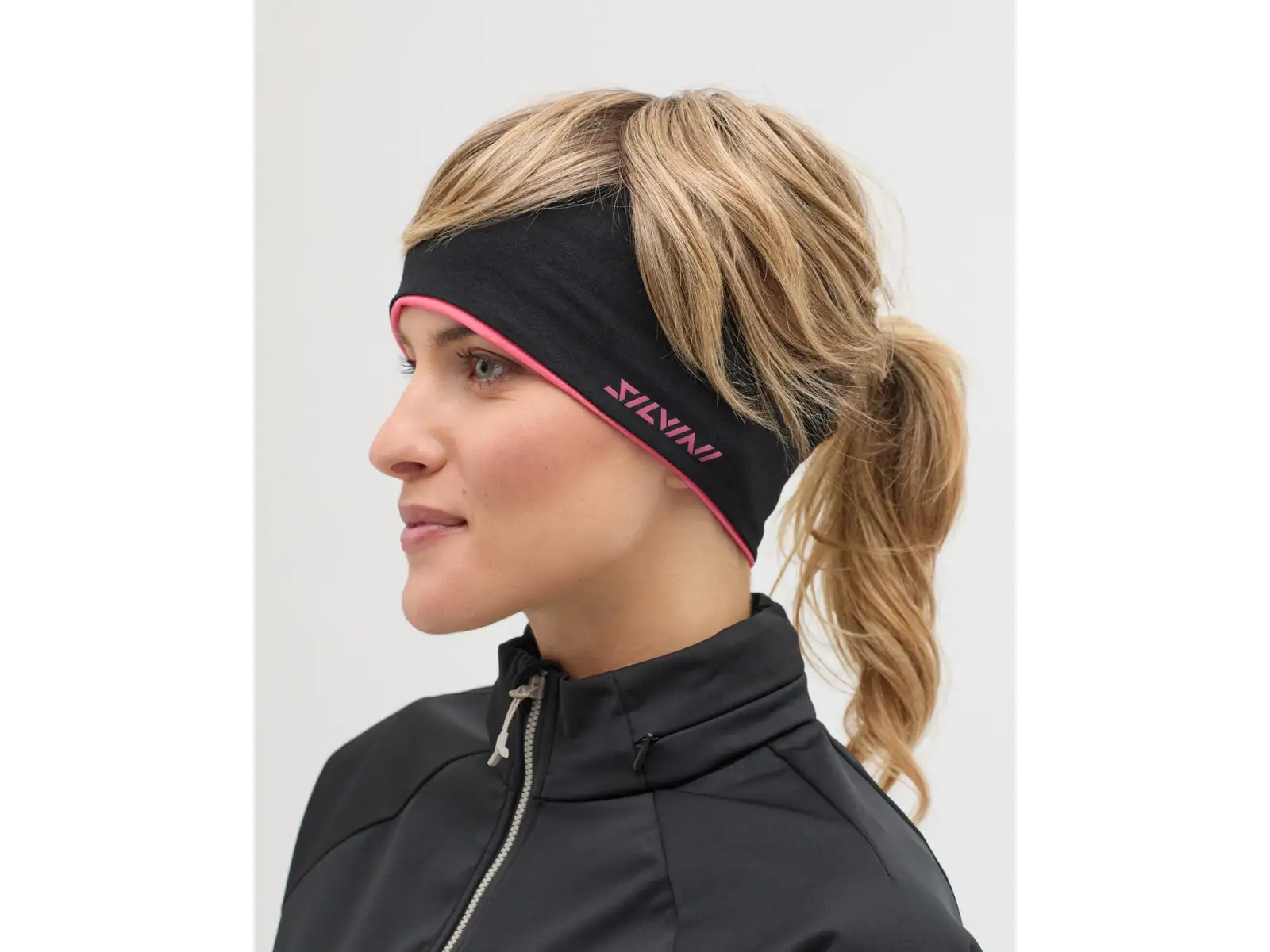 Silvini Trebbia unisex čelenka Red/Black
