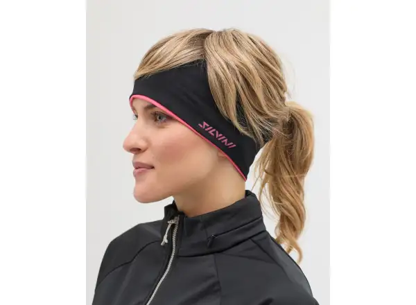 Silvini Trebbia unisex čelenka Red/Black