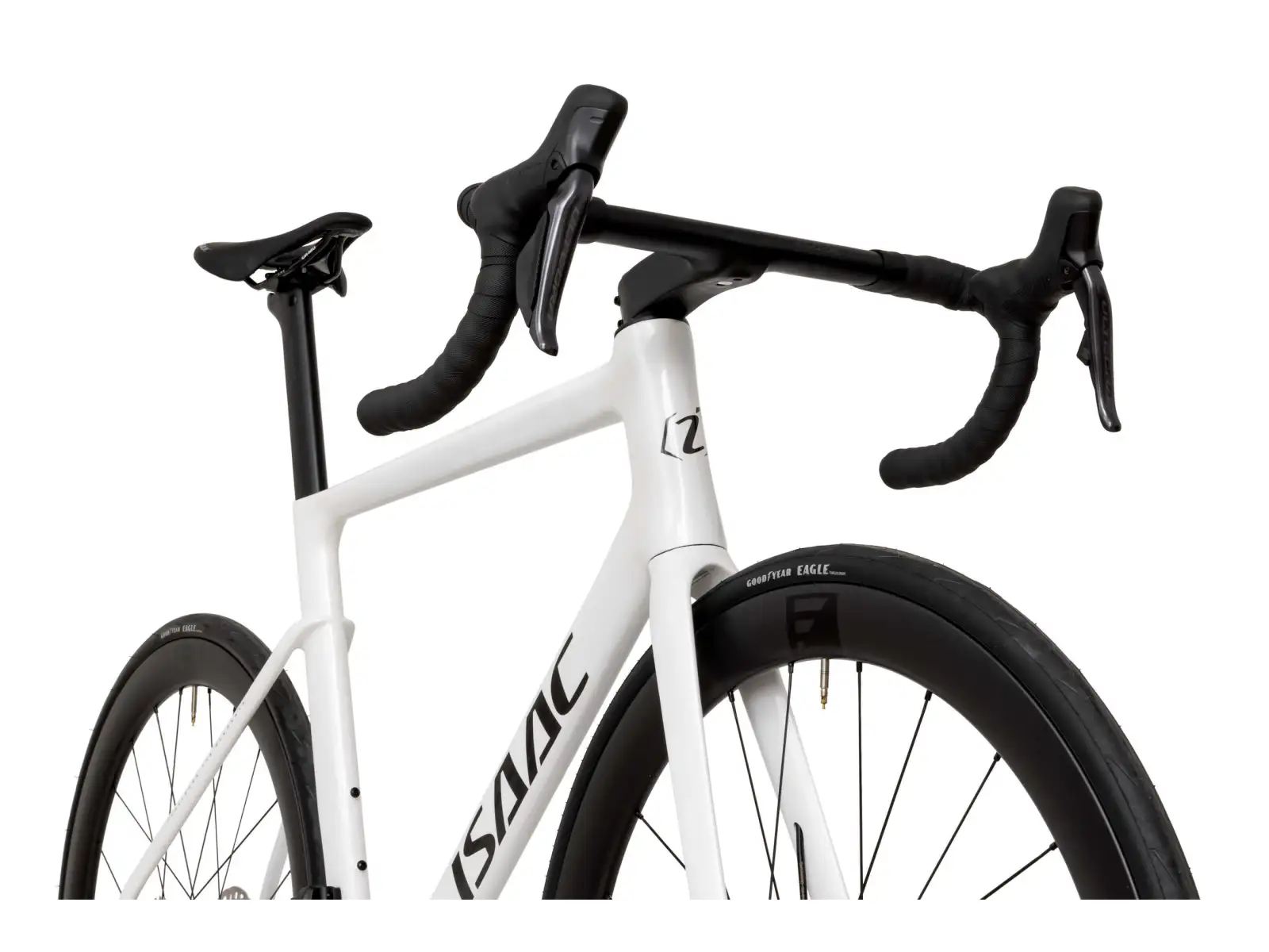 Isaac Boson 105 Di2 cestný bicykel Mineral White