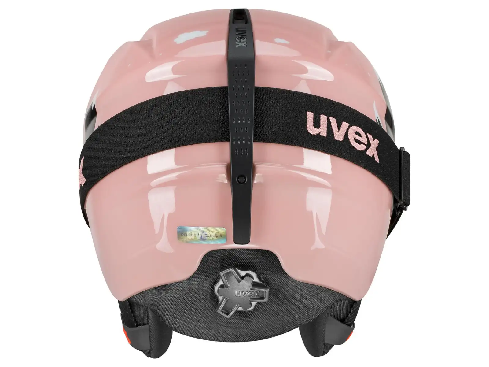 Uvex Viti set lyžiarska prilba a okuliare pink penguin