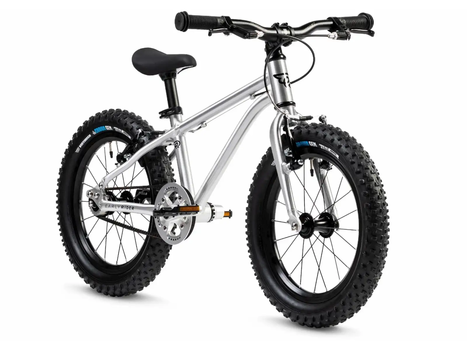 Early Rider Seeker 16 detský bicykel Brushed Aluminium