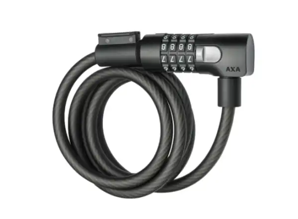 AXA Cable Resolute Code C10 - 150 káblový zámok Mat Black 150 cm