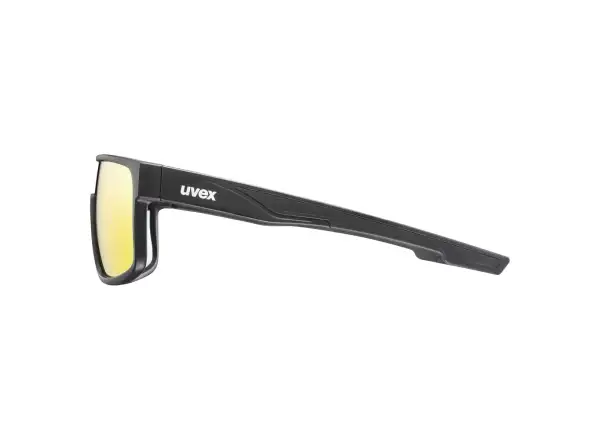 Uvex LGL 51 cyklistické okuliare Black Mat/Mirror Red