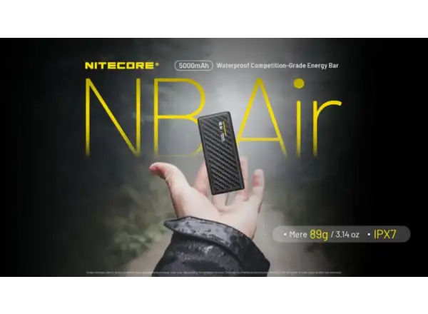 Nitecore NB AIR ultraľahká powerbanka s bezdrôtovým nabíjaním