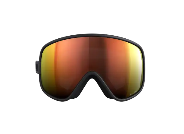 POC Vitrea lyžiarske okuliare Uranium Black/Partly Sunny Orange