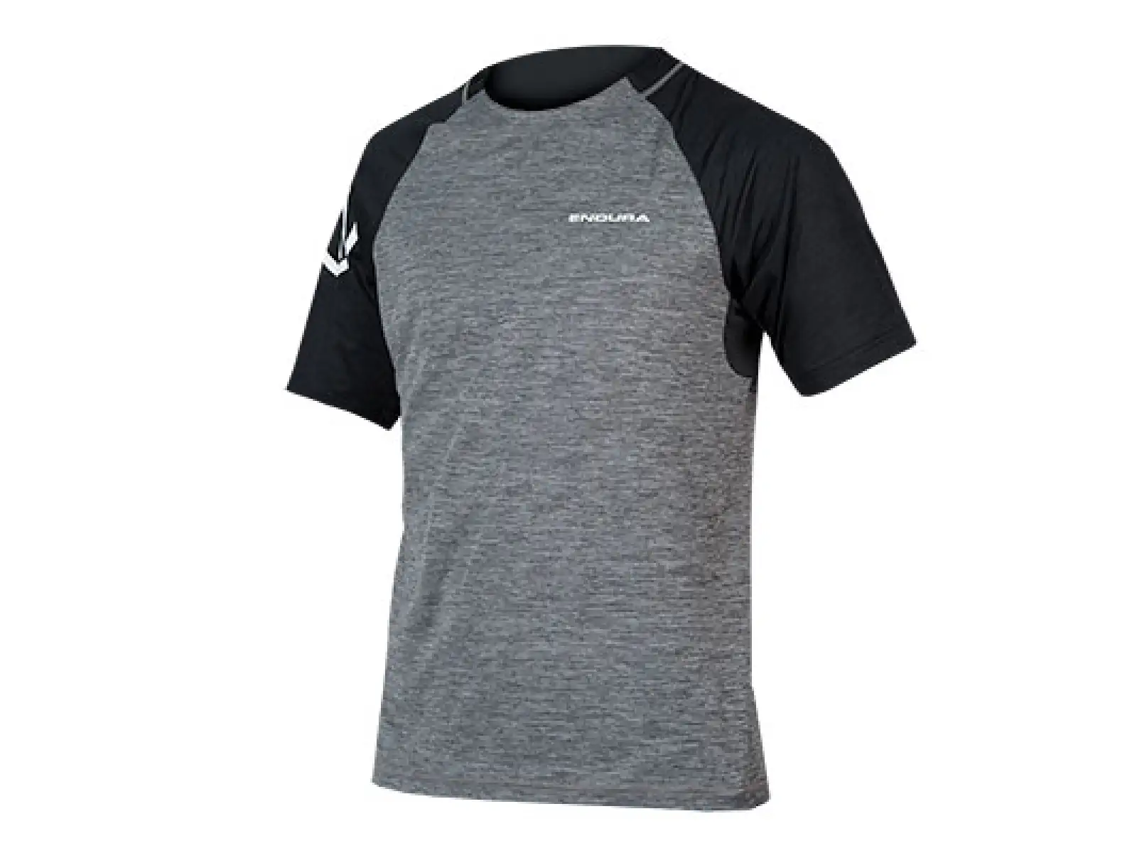 Endura SingleTrack pánsky dres krátky rukáv Cínovo šedá