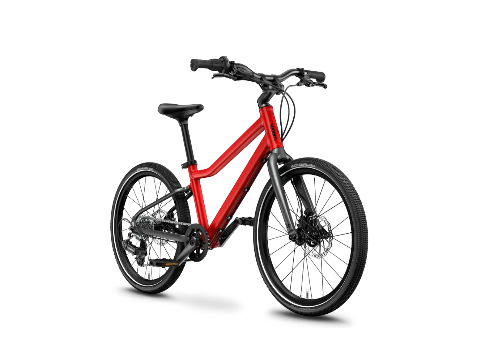 Woom 4 Explorer 20 Red detský bicykel