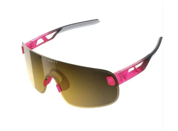 POC Elicit okuliare Fluorescent Pink/Uranium Black Translucent