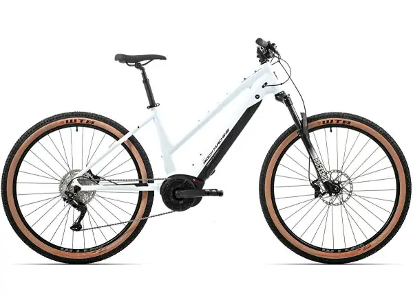 Rock Machine Torrent INT e70-29 Gloss White/Black horský e-bike s jednoduchým nástupom