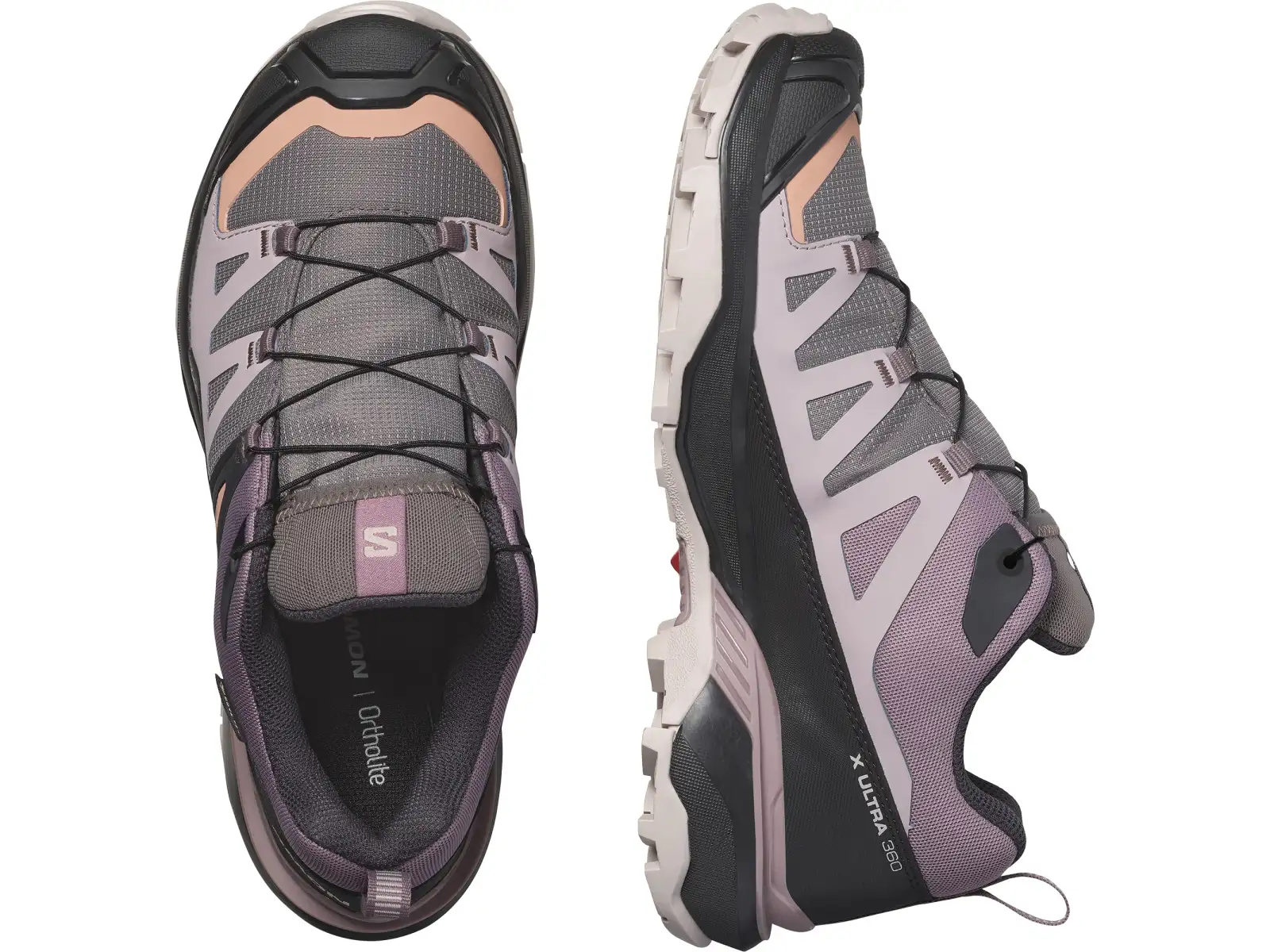 Salomon X Ultra 360 GTX dámska turistická obuv Plum Kitten/Phantom/Cork