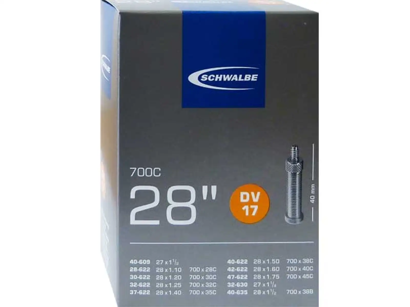 Schwalbe duša trekingová 28-47/622 (Nr.17)