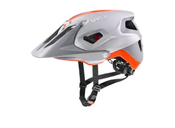 Uvex Quatro Integrale MTB prilba Silver/Orange Mat 2021