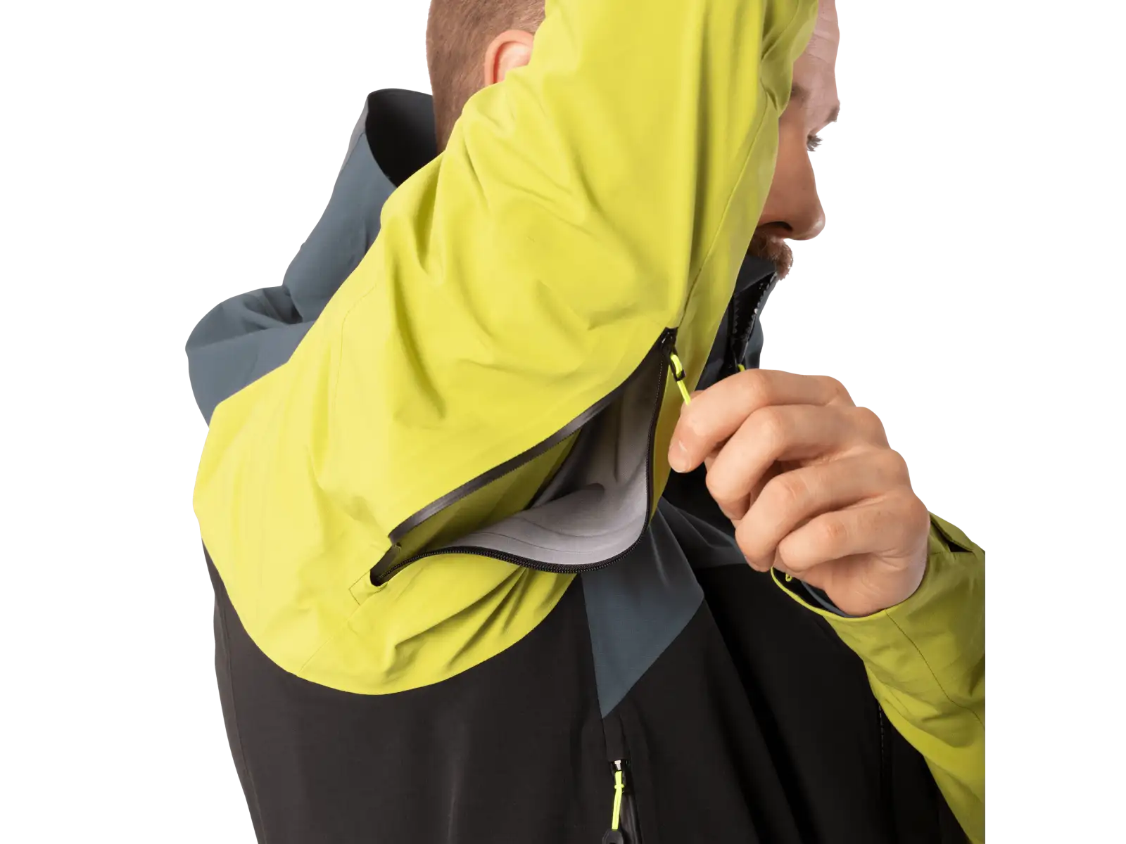 Dynafit Radical 3L pánska bunda Golden Lime/0720/0910