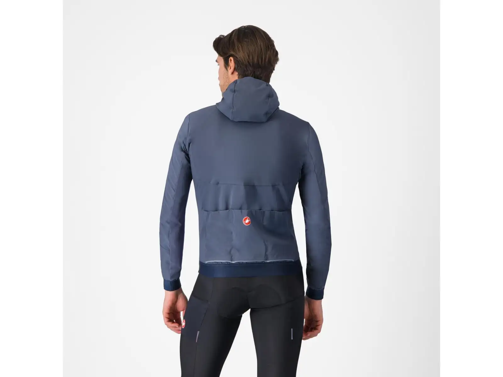Castelli Fly Unltd Jacket pánska bunda Dark Steel Blue