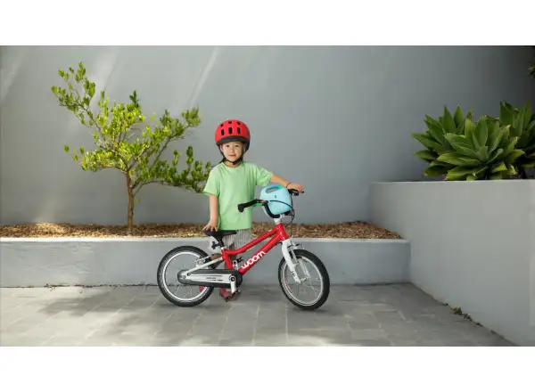 Woom GO 2 Red 14 detský bicykel