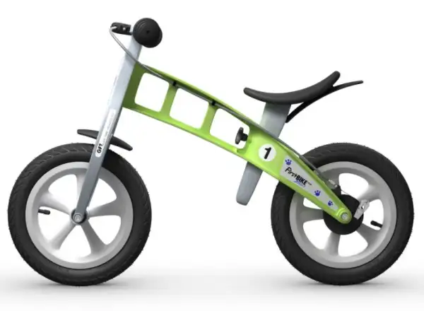 First Bike Street detský odrážadlo zelená