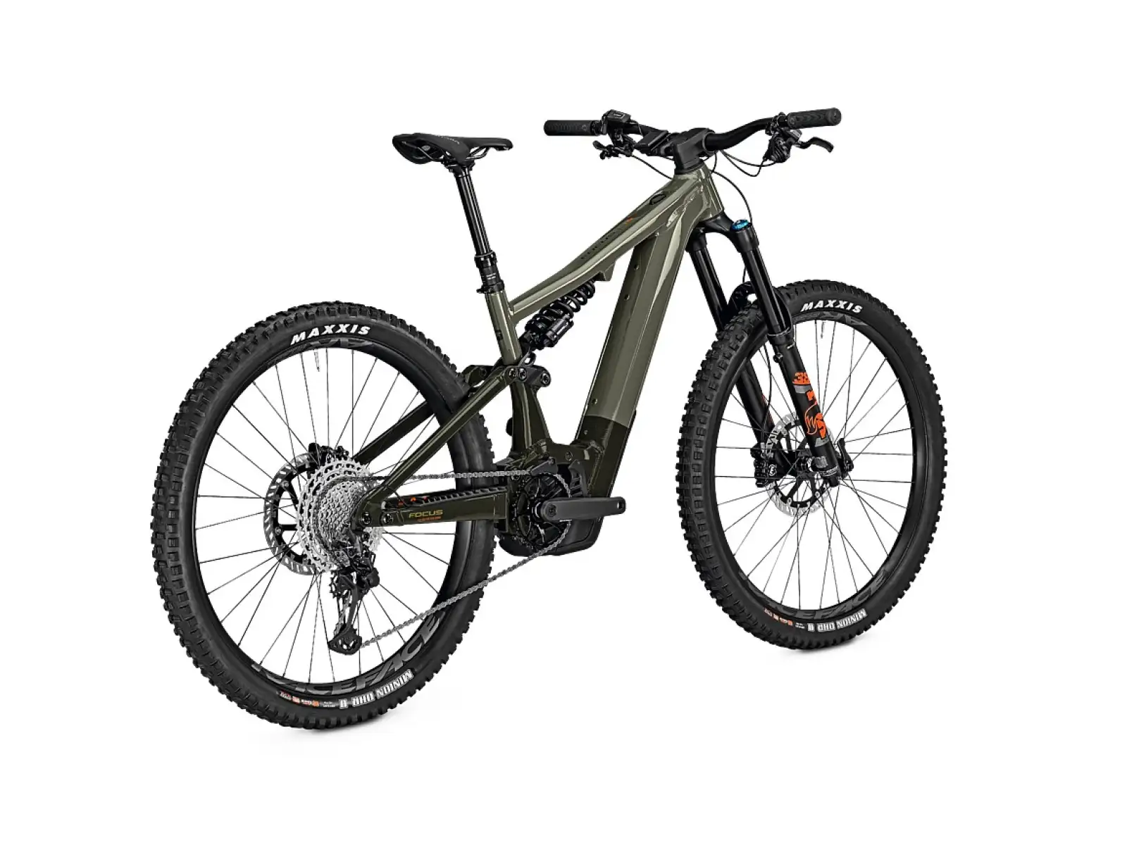 Focus Sam2 6.8 DI 750 Wh horský elektrobicykel Urbangreen Glossy/Huntsmangreen Glossy