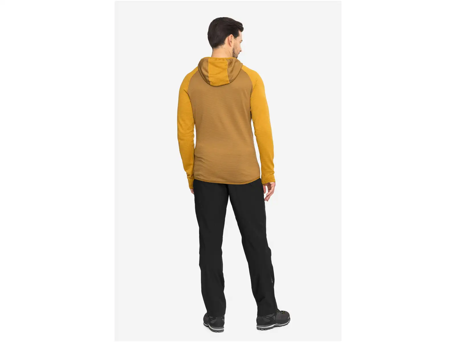 Viking Birger pánska mikina Brown/Yellow