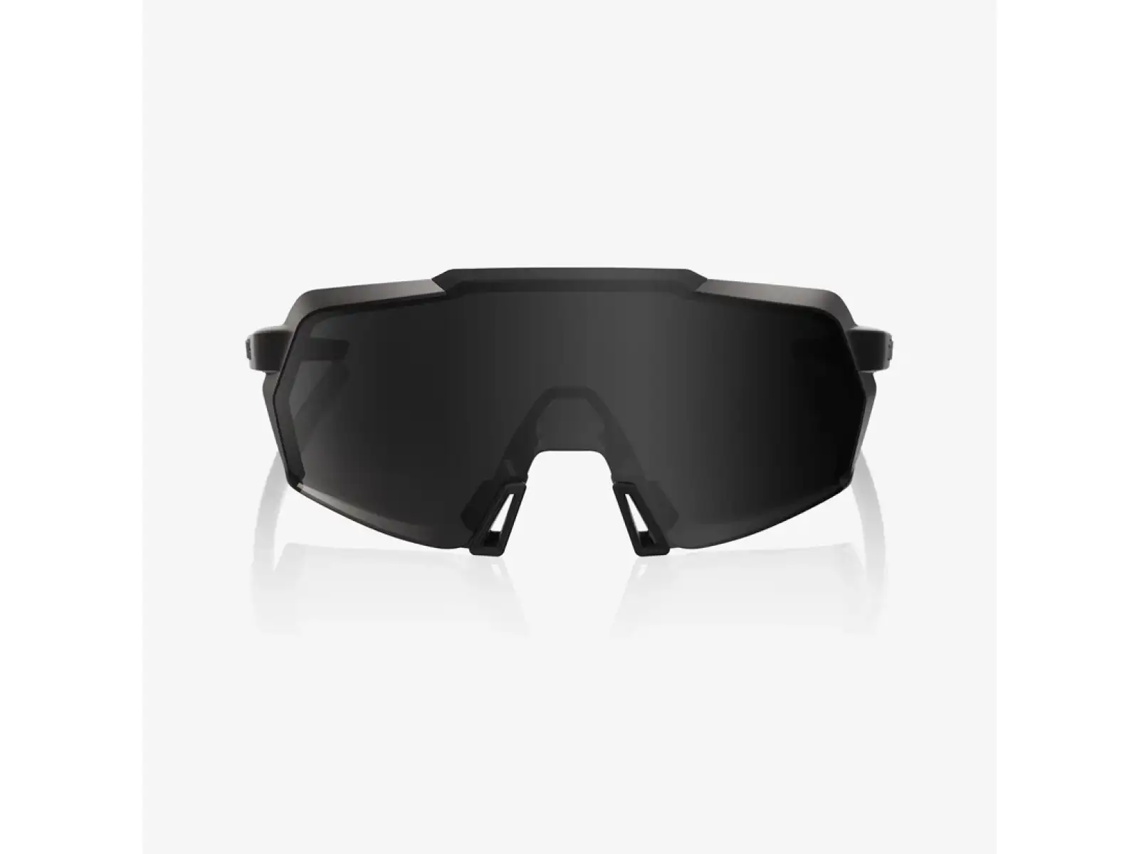 100% Korbin slnečné okuliare Matte Black Gloss Black/Black Mirror
