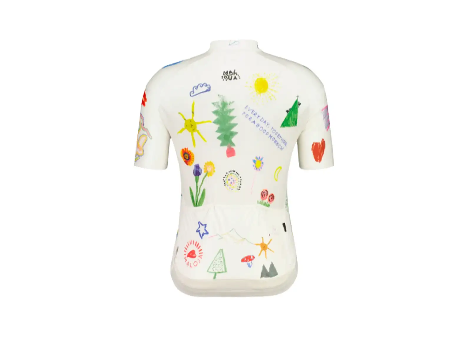 Maloja GatterlM. pánsky dres s krátkym rukávom Glacier Milk multi