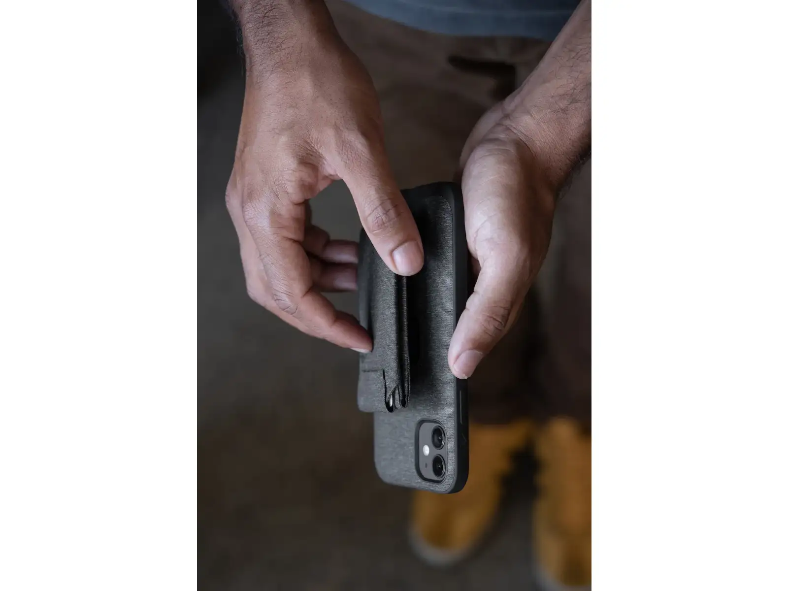 Peak Design Peňaženka Stojanček magnetická peňaženka pre mobilný telefón Redwood
