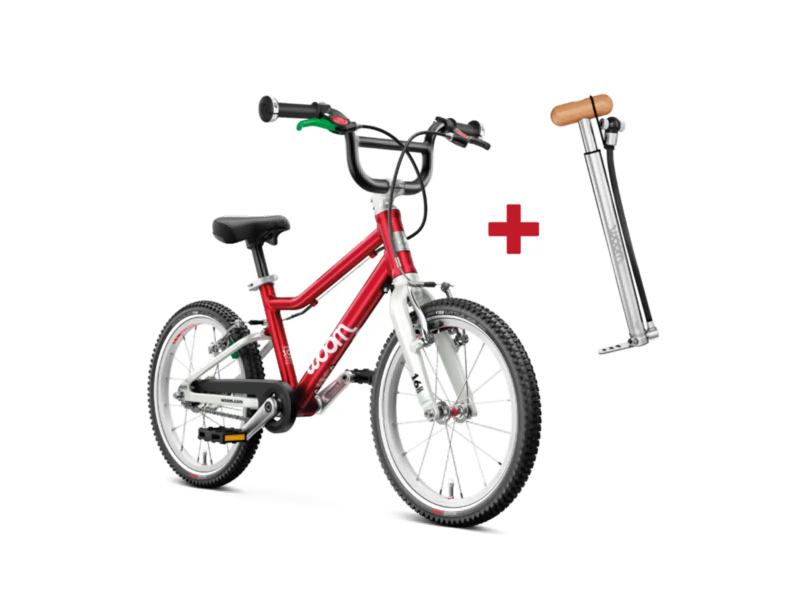 Woom 3 anniversary red 16" Detský bicykel