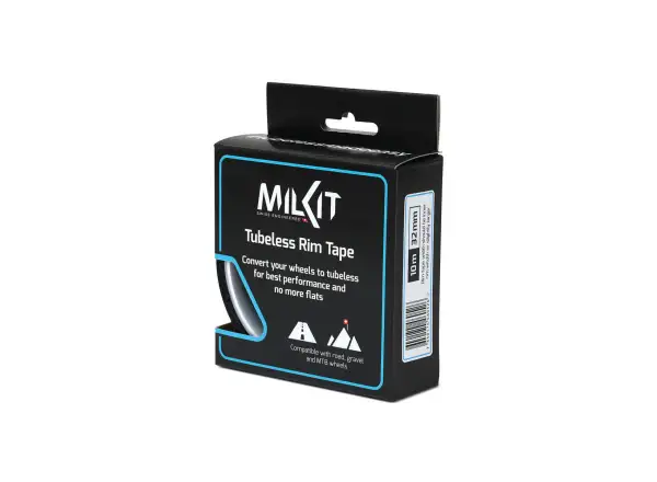 milKit tubeless páska na ráfiky 10 m x 32 mm čierna