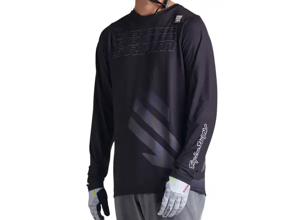 Troy Lee Design Skyline SRAM Eagle One pánsky dres krátky rukáv Black