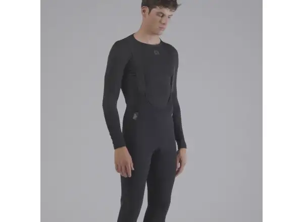 Alé R-EV1 Thermo Shield pánske zimné cyklistické nohavice Black
