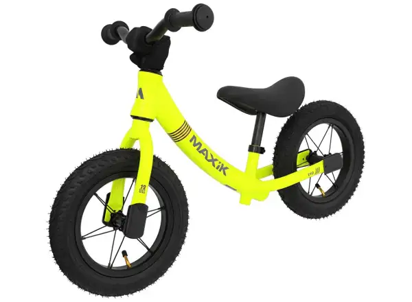 odrážadlo MAXÍK Evo Lite fluo žltá/fialová