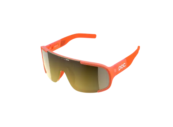 POC Aspire okuliare Fluorescent Orange Translucent/Clarity Road/Partly Sunny Gold