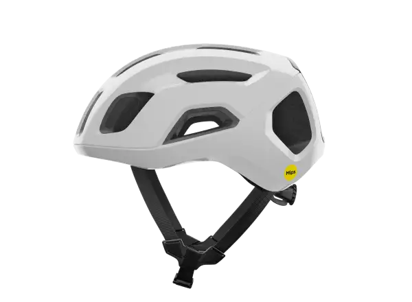 POC Ventral Air WF MIPS Hydrogen cestná prilba White/Uranium Black Matt