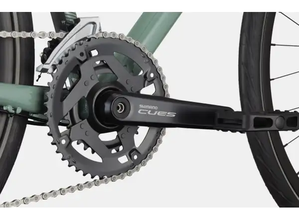 Cannondale Quick 3 Remixte Step-thru trekingový bicykel Sage