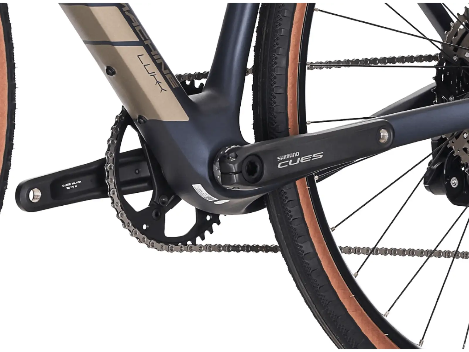Rock Machine Lukk Cr 10 gravel bicykel Matte Deep Ocean Blue