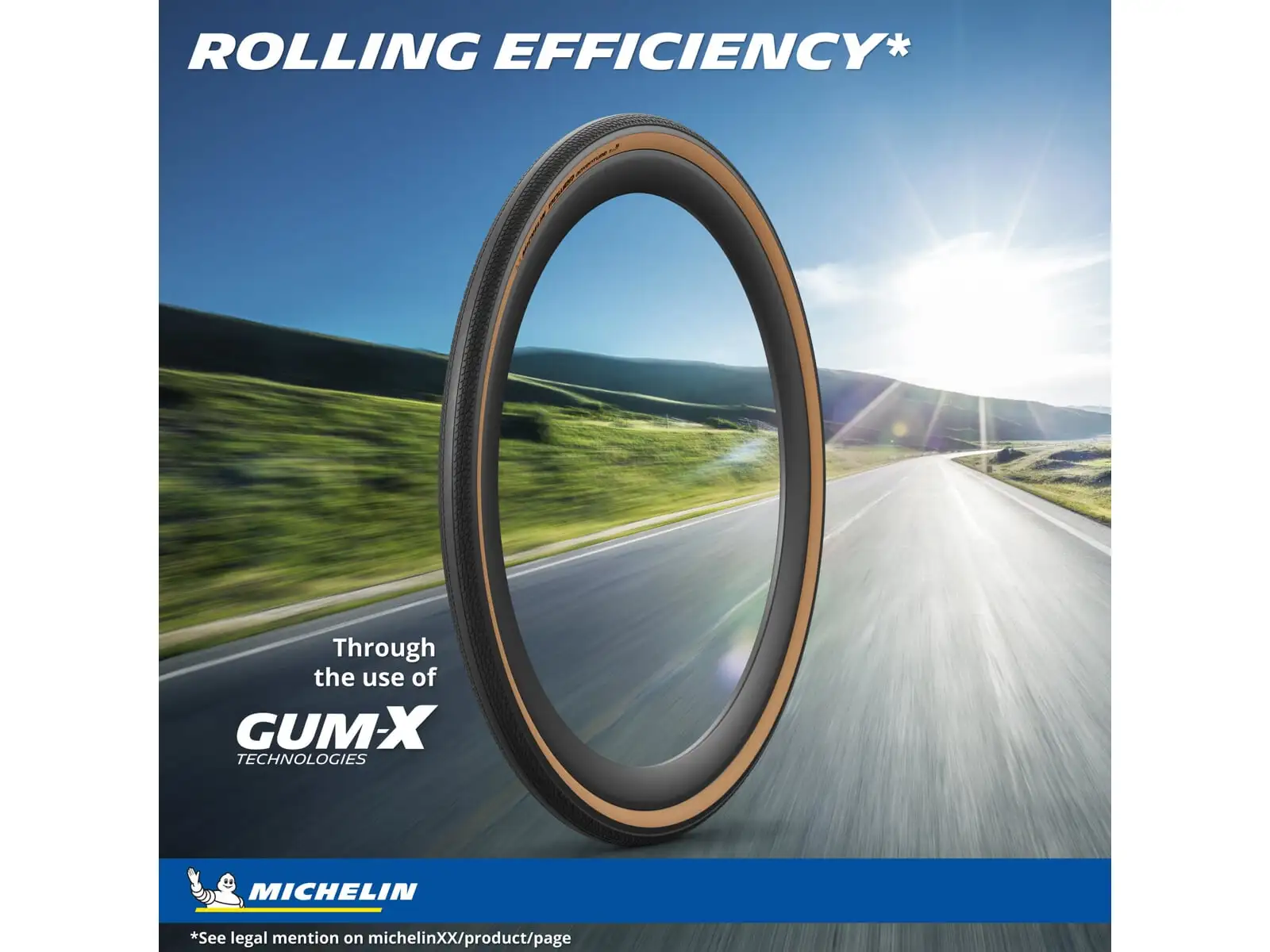 Michelin Power Adventure TS TLR Competition Line 700x48C gravel plášť Kevlar Classic