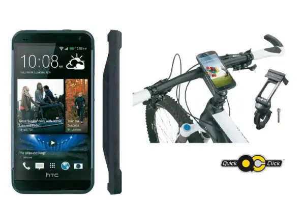 Puzdro Topeak RIDECASE pre HTC One čierne