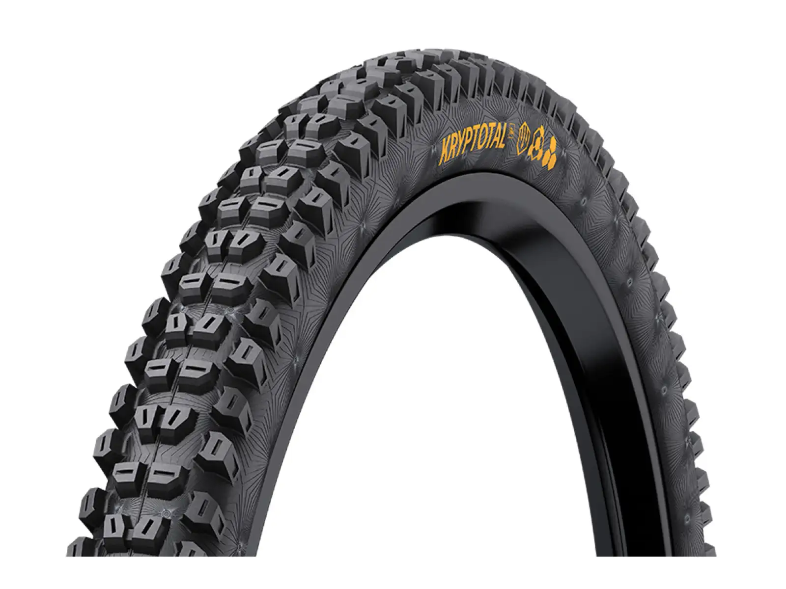 Continental Kryptotal Enduro Soft TLR E-25 27,5" MTB plášť kevlar zadná čierna