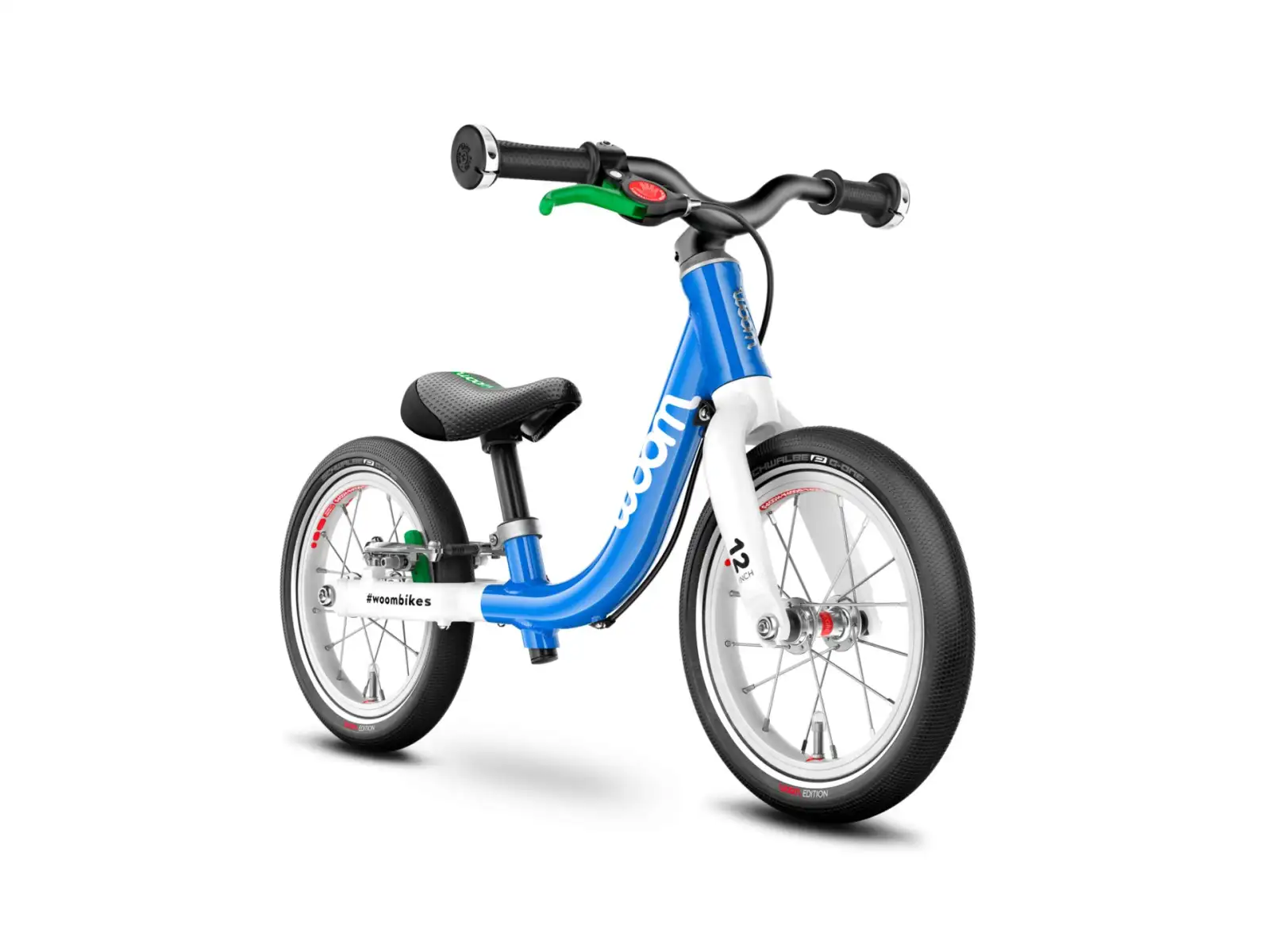 Woom 1 Blue 12 Detské odrážadlo