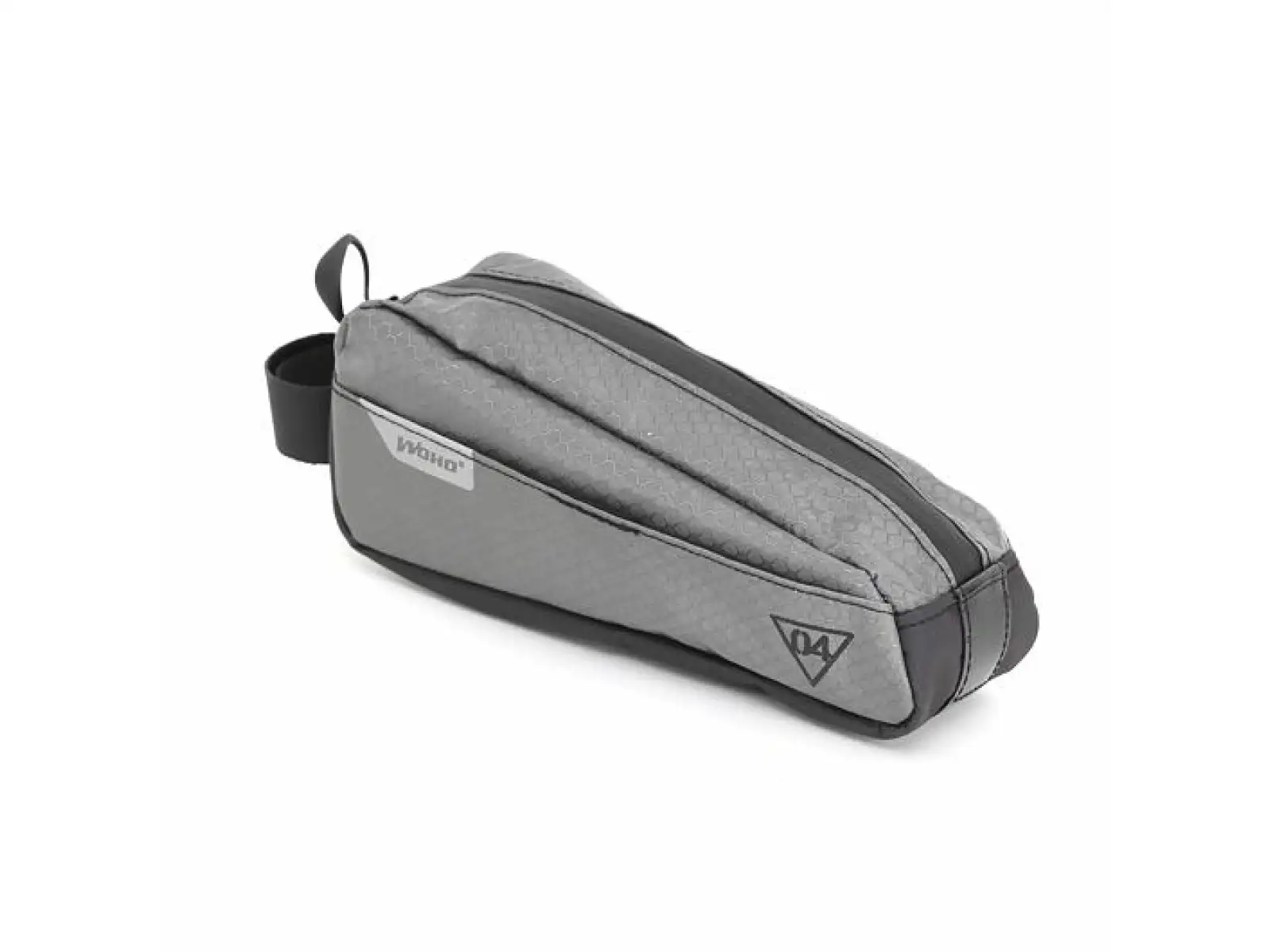 Woho X-Touring Top-Tube taška na rám 850 ml Honeycomb Iron sivá