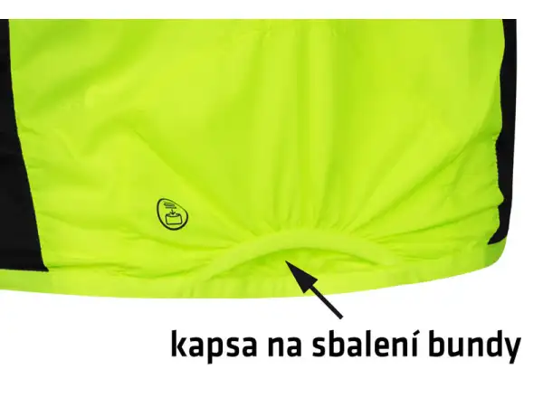Etape Bora 2.0 pánska bunda fluo žltá