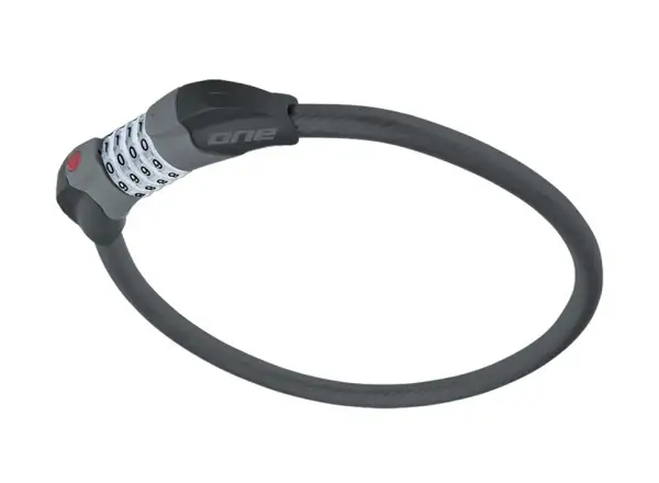 One Bikeparts CL.Lock 15.80 zámok black/grey 15mm/80cm
