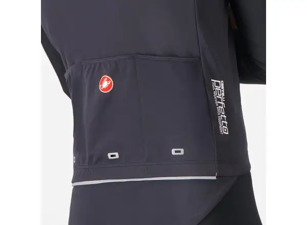 Castelli Perfetto RoS 3 Jacket pánska bunda Light Black/Silver Reflex